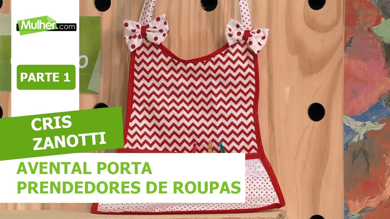 Avental porta prendedores de roupas - Cris Zanotti - 14/05/2019 P1