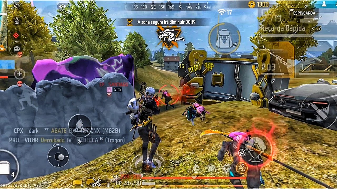 EU FA&Ccedil;O A DIFEREN&Ccedil;A NO RUSH🔥🤯 HIGHLIGHTS EM CAMPEONATO FREE FIRE 💯ROG PHONE 5S