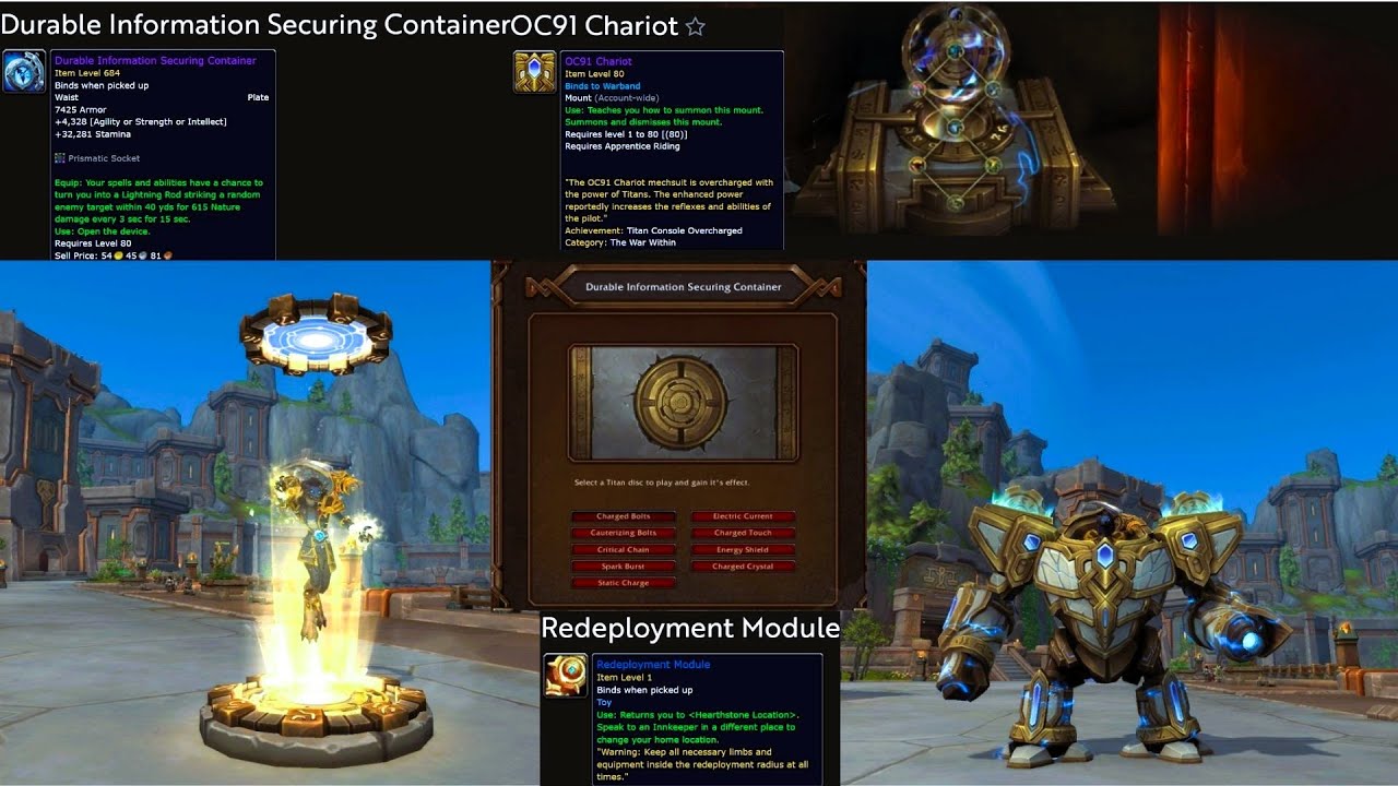 Overcharged Delves All Rewards Guide 1 Mount 1 Toy and How To Get Your ilvl 701 Belt in Patch 11.1.7