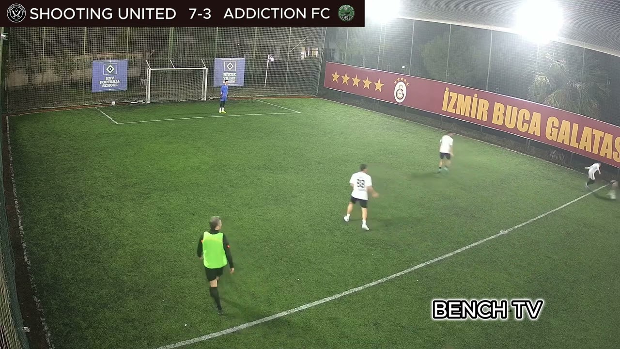 BENCH SUPER LEAGUE 10. HAFTA MAÇI SHOOTING UNITED - ADDICTION FC