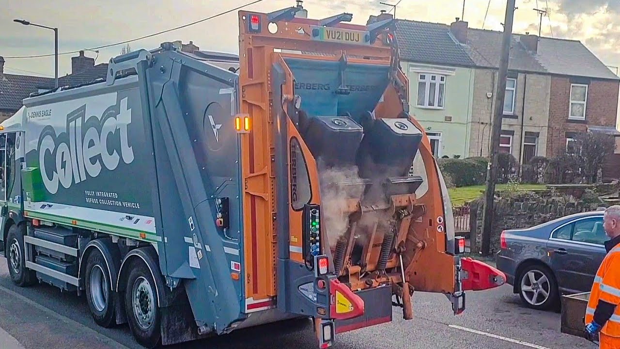 Ecollect Dennis Elite 6 Demo Bin lorry on General Waste, DUJ *Fully Electric!*
