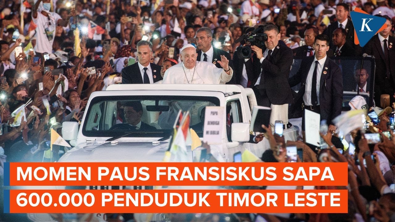 [FULL] Nyaris Setengah Populasi Timor Leste Hadiri Misa Terakhir Paus Fransiskus