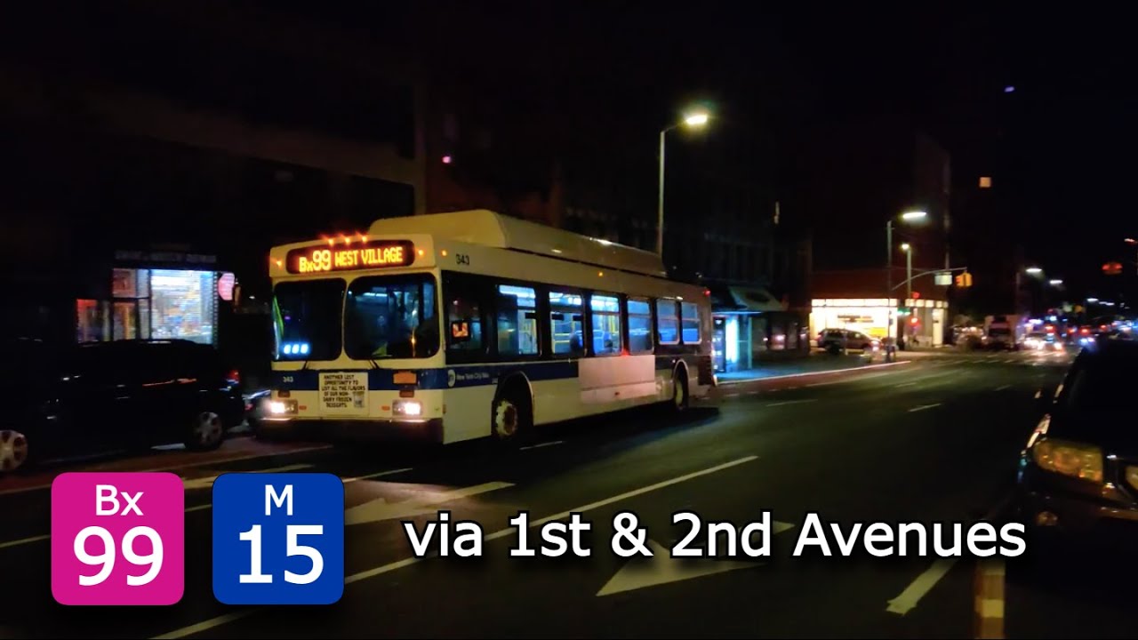 Bx99 & M15 Local (SBS Scheme Units) on the Upper East Side