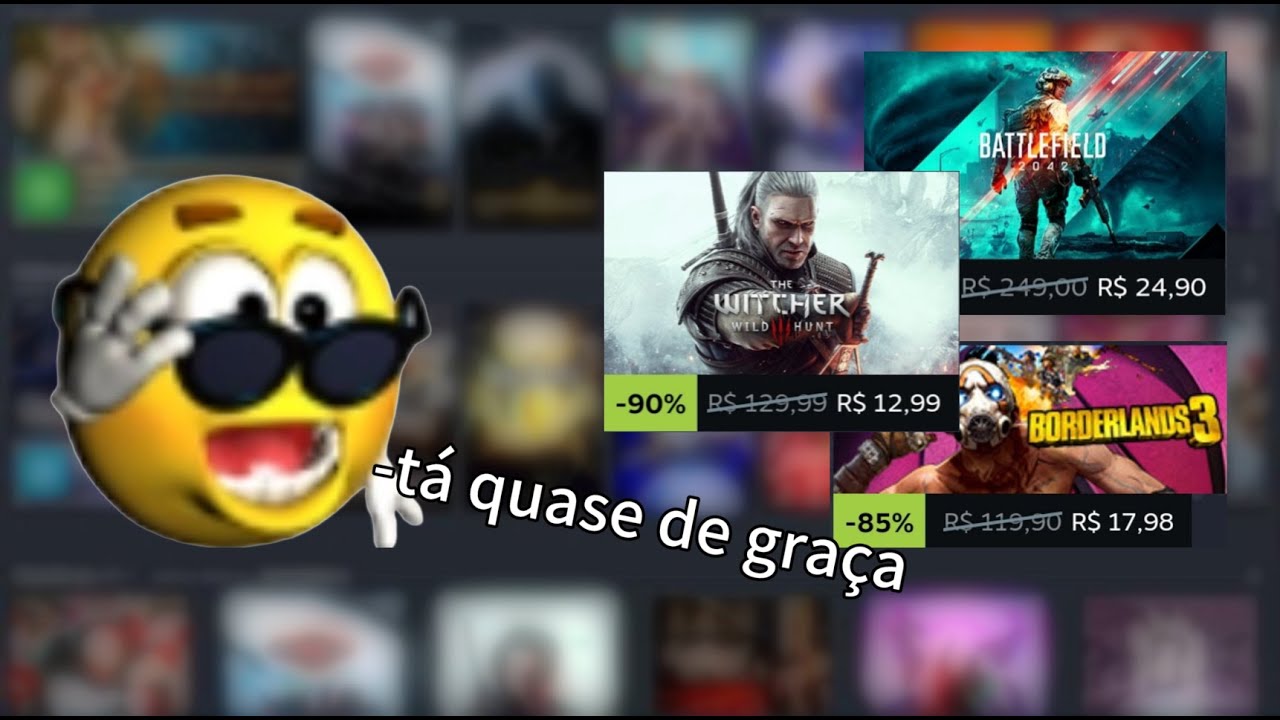 MELHOR chance pra comprar jogos esse ano!