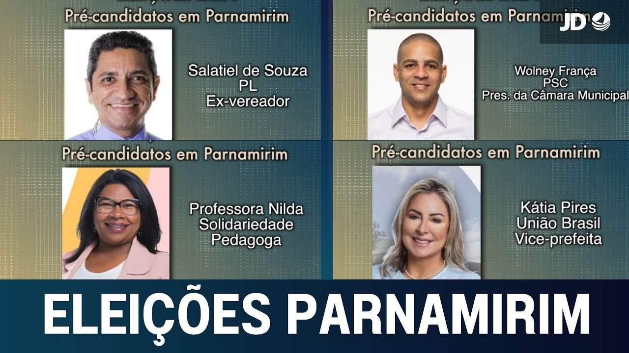 Vamos ver a movimentação dos pré-candidatos a prefeitura de Parnamirim