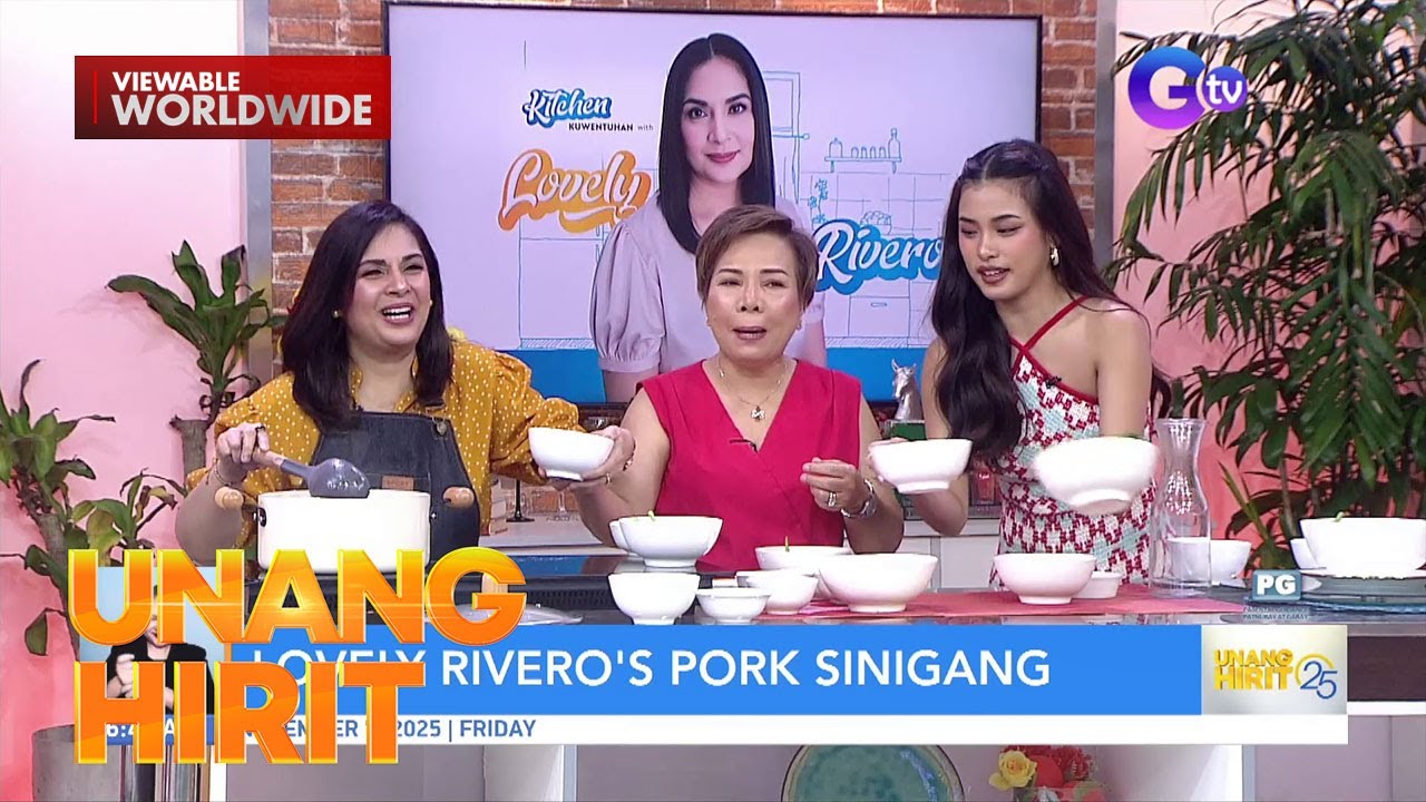 Kitchen Kuwentuhan: Pork Sinigang Recipe ni Lovely Rivero | Unang Hirit
