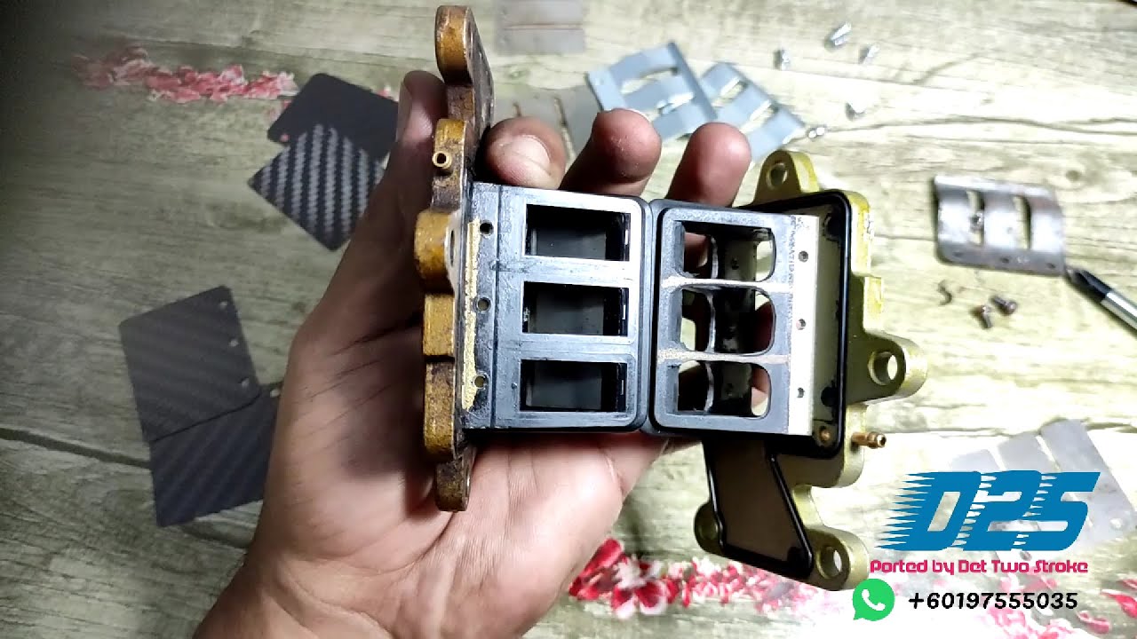 MODIFY REED VALVE YAMAHA 15HP