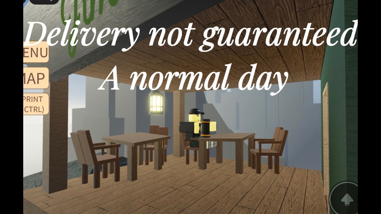 Delivery not guaranteed a normal day