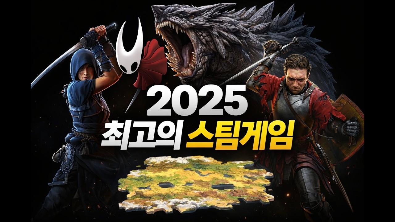 작년 한해 스팀 최고의 게임 탑12 알아보기 [ 무료 이벤트 포함 ]