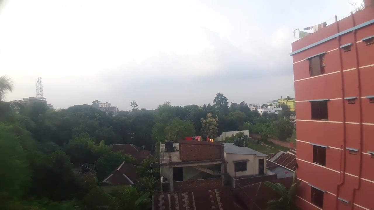 Beautiful senareo from my home belcony
