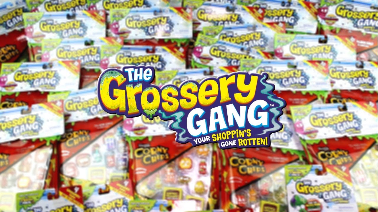 Mega Grossery Gang Season 1 Corny Chips and Sticky Soda Can Opening Hunt for a Limited Edition
