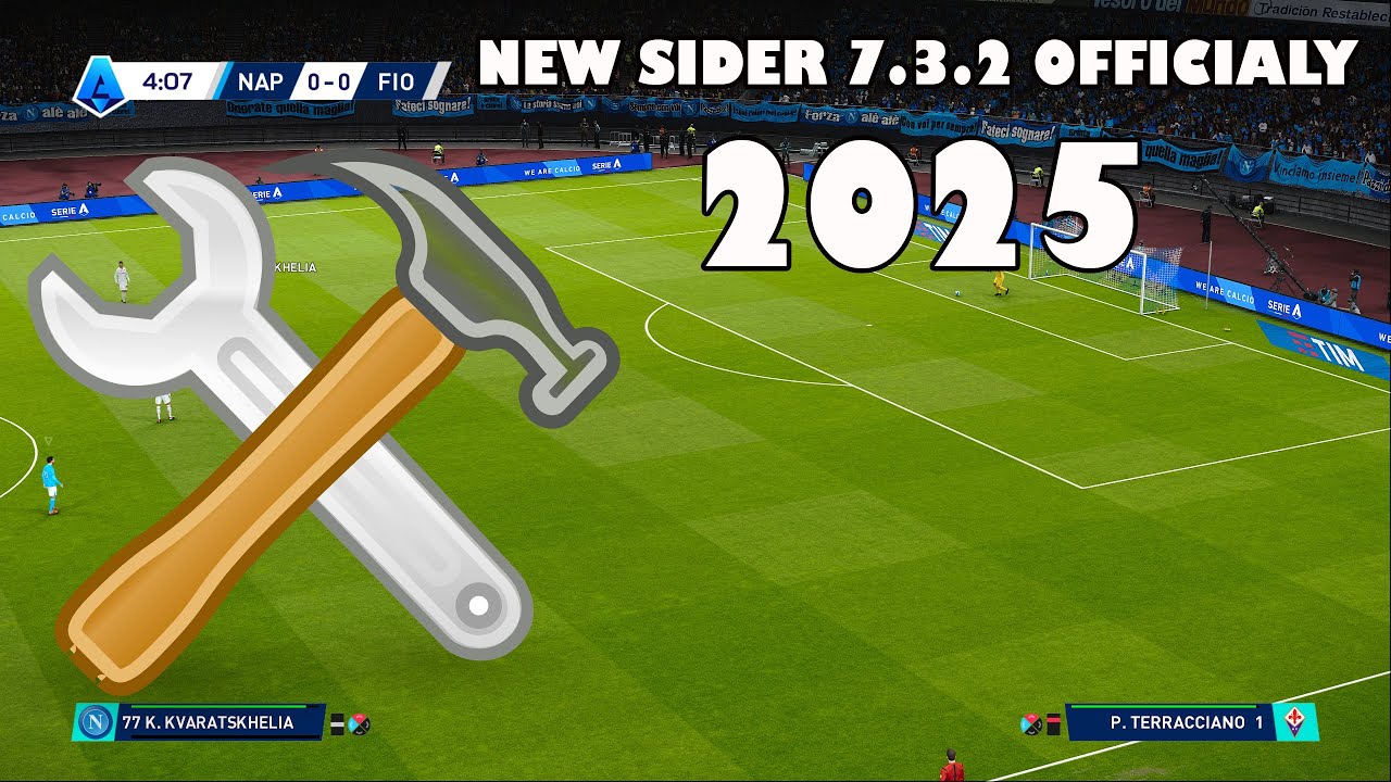 NEW SIDER 7.3.2 OFFICIALY 2025 - PES 2021 & FOOTBALL LIFE 2025