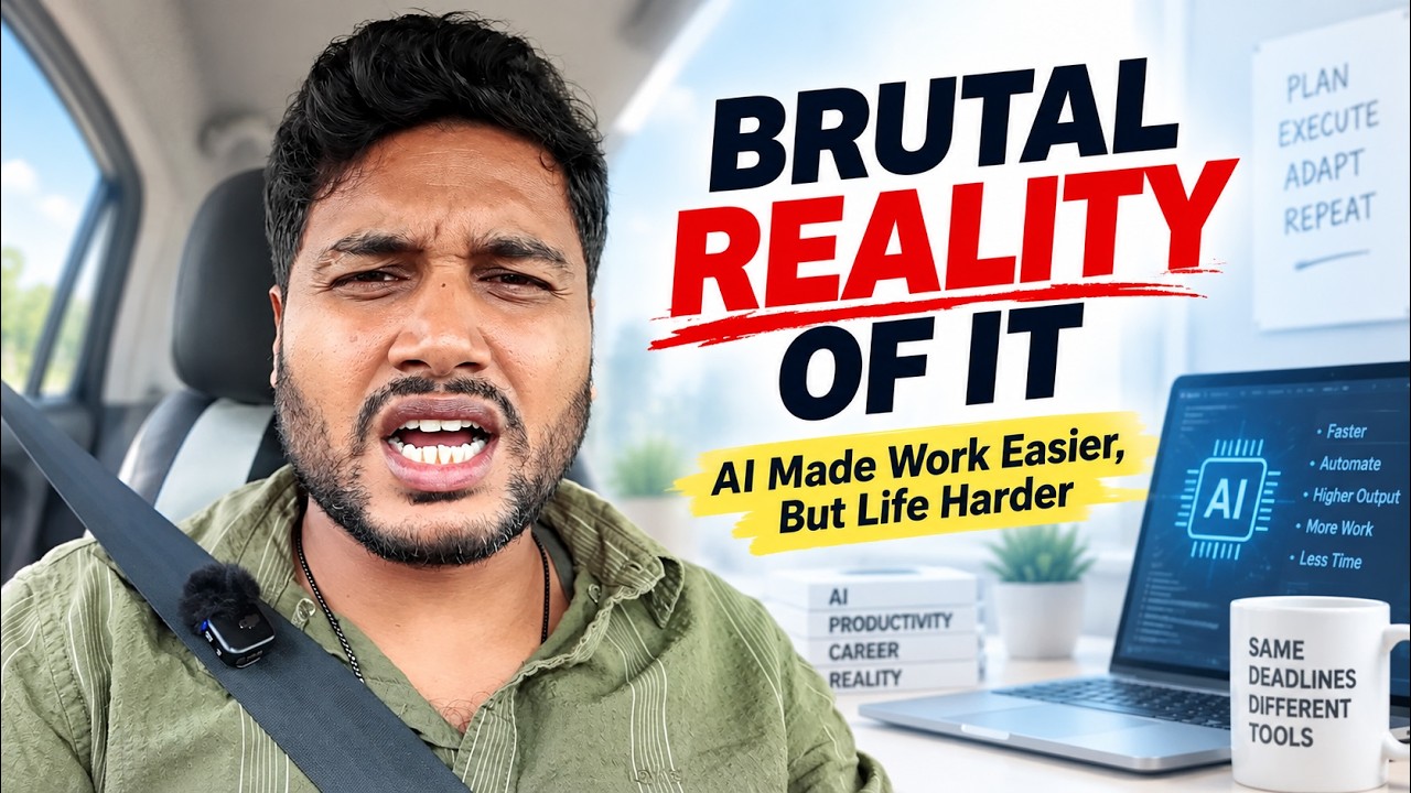 Brutal Reality of the IT Sector | AI Made Work Easier, But Life Harder