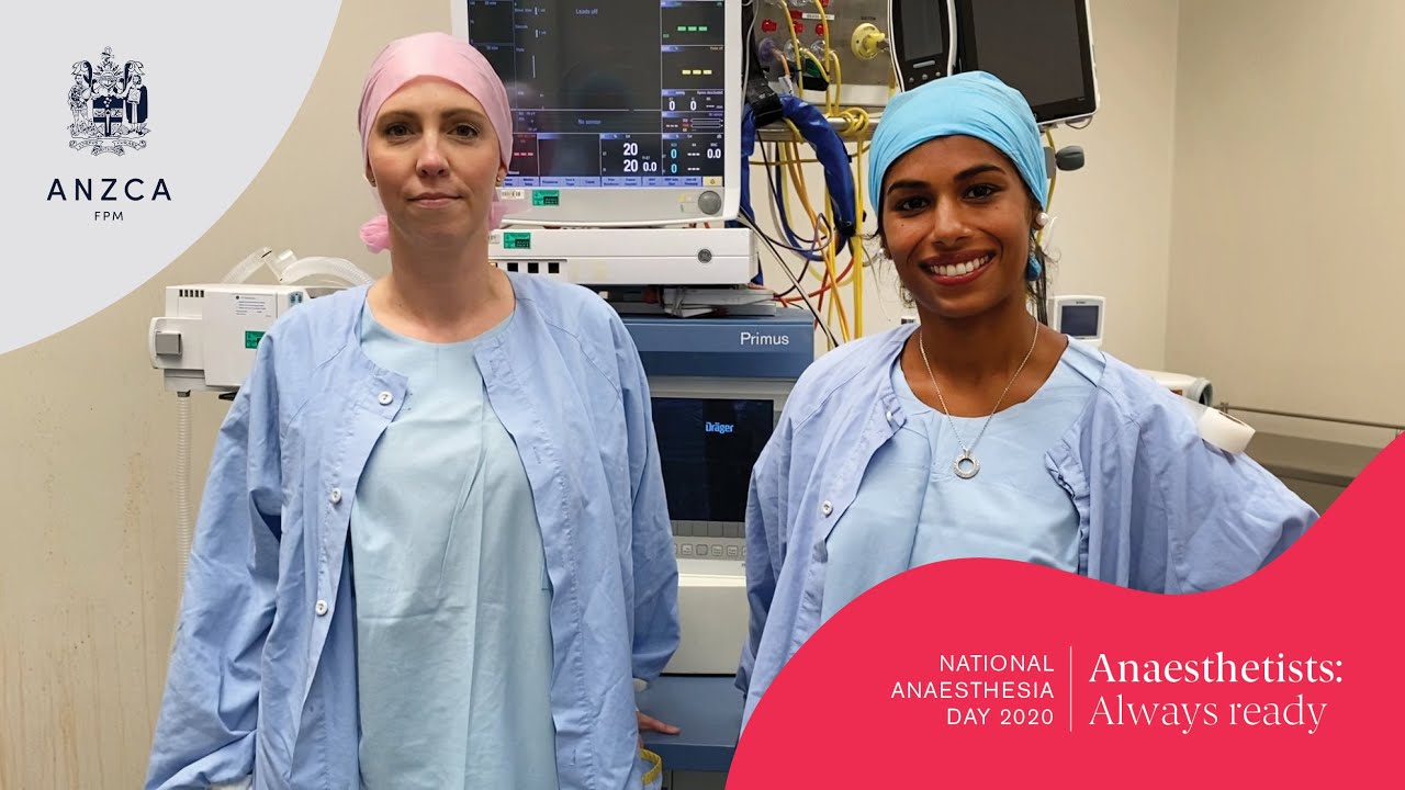 Dr Nayana Vootakuru FANZCA and Dr Natalie Purcell FANZCA #AlwaysReady