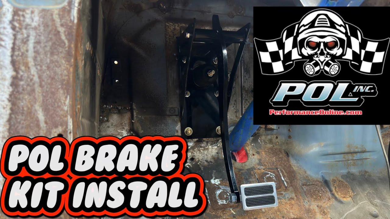 1954 Chevy @PerformanceOnline  power brakes with brake pedal assembly for 1954-55.1 trucks