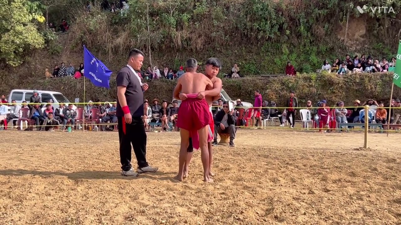 Cefühü the Oldest Wrestler moments at Sekrünye Va-66th Wrestling meets 2026 Khulazu Basa #sekrünye 