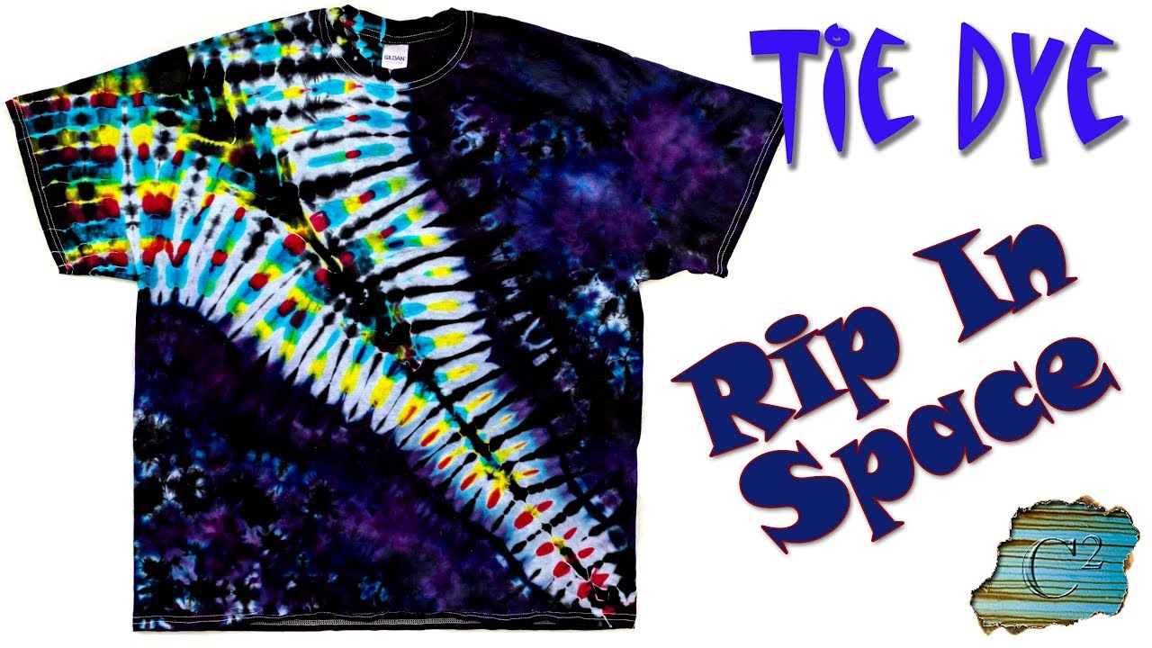 How to Tie Dye:  Rip In Space  [Liquid/Ice/Bowl Dye]