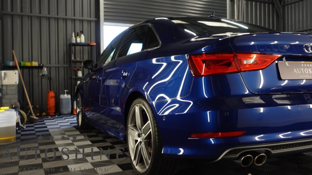 Audi A3 Decontamination wash and single stage paint correction.
