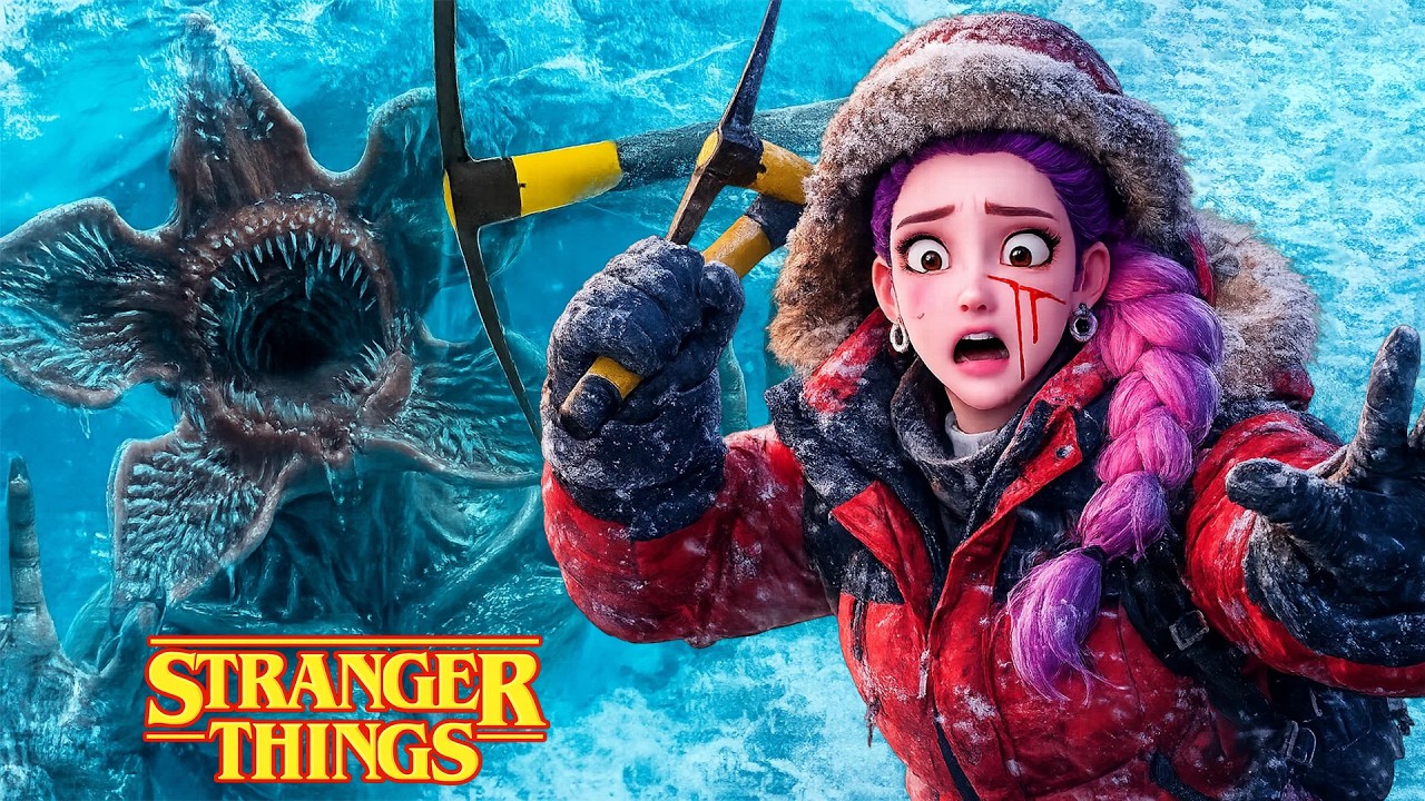 TEEZE DRONE CATCHES DEMOGORGON WERE ARRESTED INSIDE AN ICEBERG ON CAMERA IN REAL LIFE AT 3AM!!