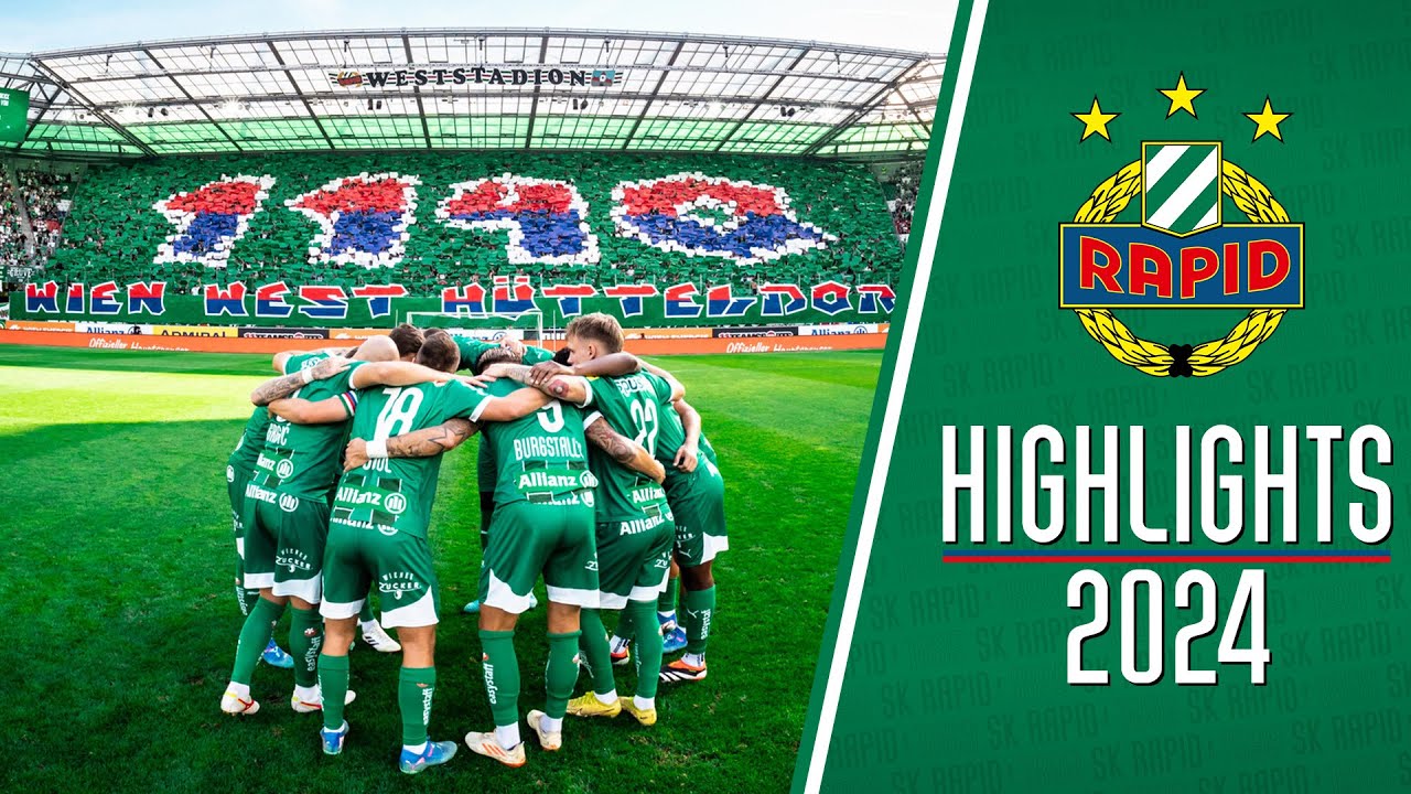 SK Rapid &ndash; Highlights des Jahres 2024