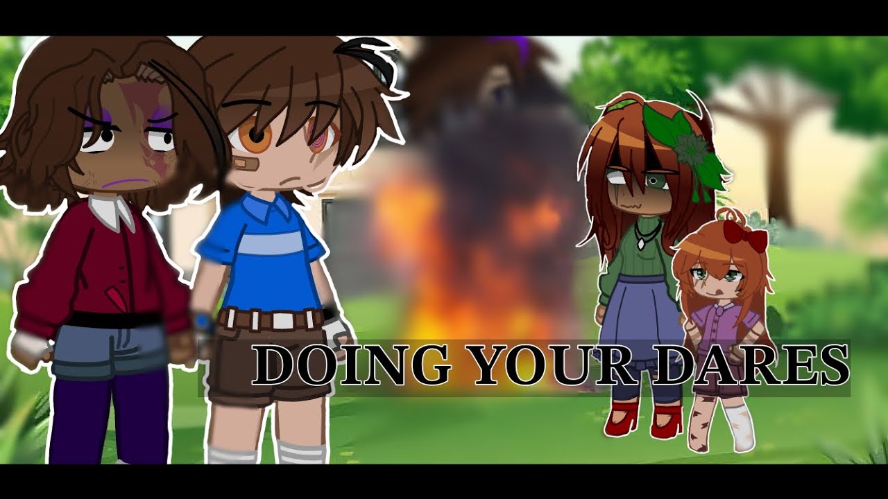 Aftons and the others doing your dares! // FNAF // SB + RUIN // MY AU // cool..