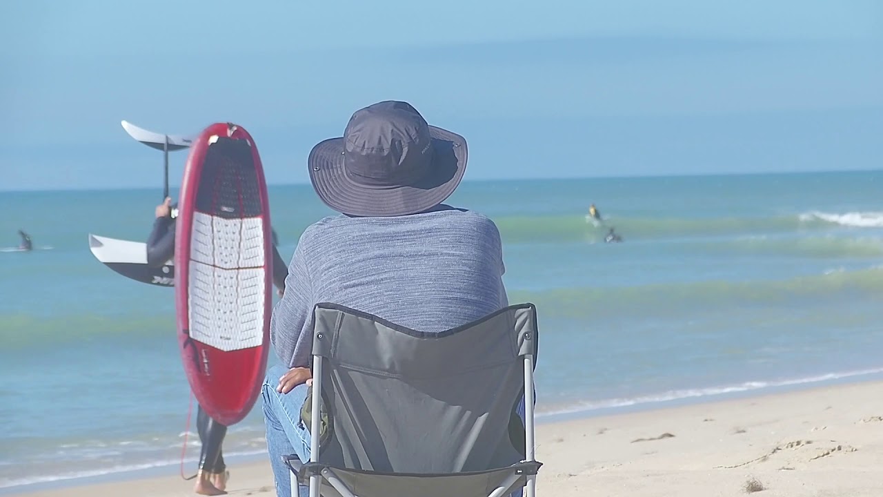 Une matinée de surf à La Sarga