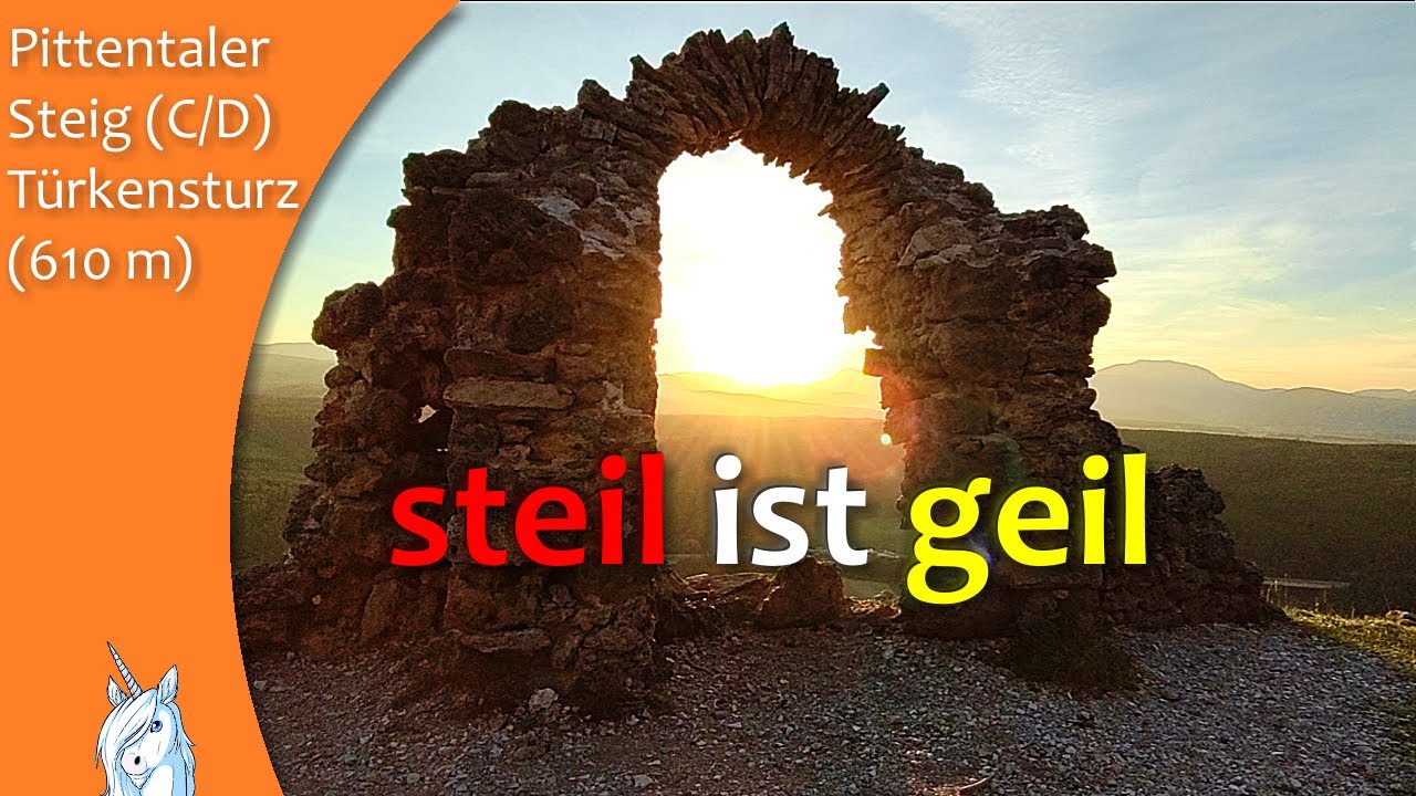 Pittentaler Steig am T&uuml;rkensturz - der ideale Klettersteig f&uuml;r den Abend - Klettern f&uuml;r Genie&szlig;er