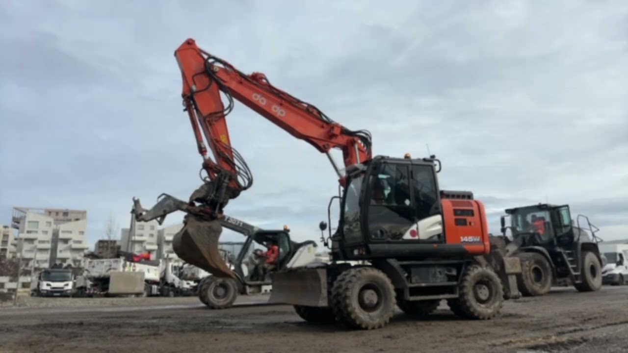 Used Wheeled Excavator 2019 Hitachi ZX145W-6  | equippo.com |