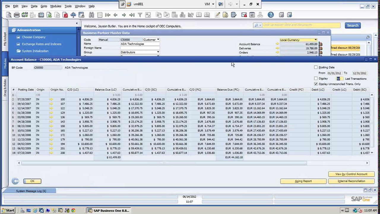 FOREIGN CURRENCY IN SAP BUSINESS ONE