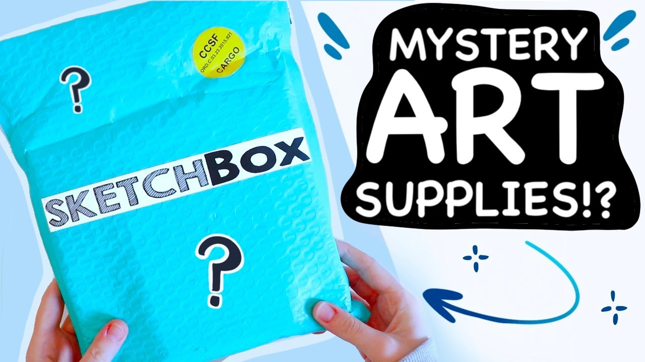 SKETCHBOX Mystery Art Grab Bag UNBOXING! // What's inside!??