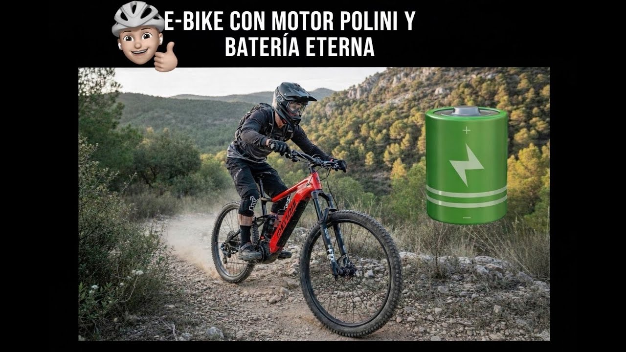 La BESTIA eléctrica de Mendiz 😱⚡ Motor POLINI + batería INFINITA