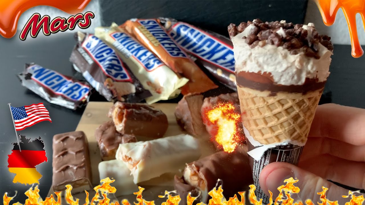 ALL SNICKERS ICE CREAMS FROM GERMANY