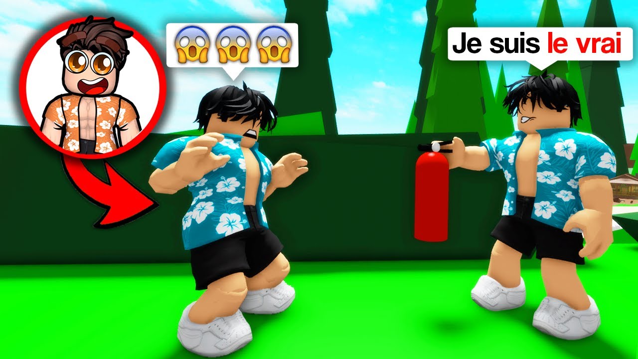 JE ME FAIS PASSER POUR UN YOUTUBEUR CONNU SUR BROOKHAVEN ROBLOX