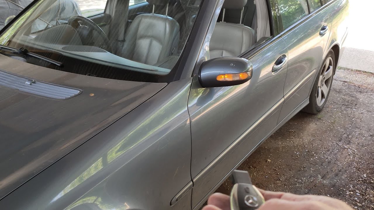 Mercedes E320 Remote central locking fix