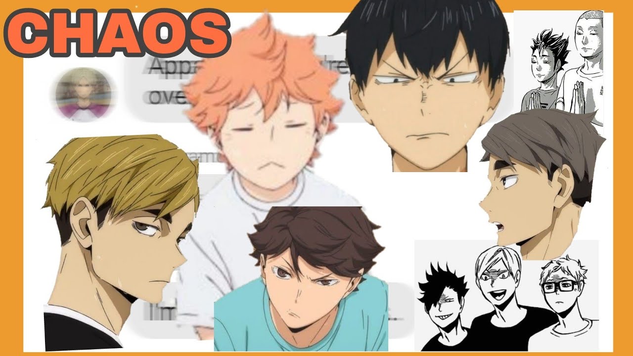 Haikyuu texts [Hinata just love to create chaos] #haikyuutexts