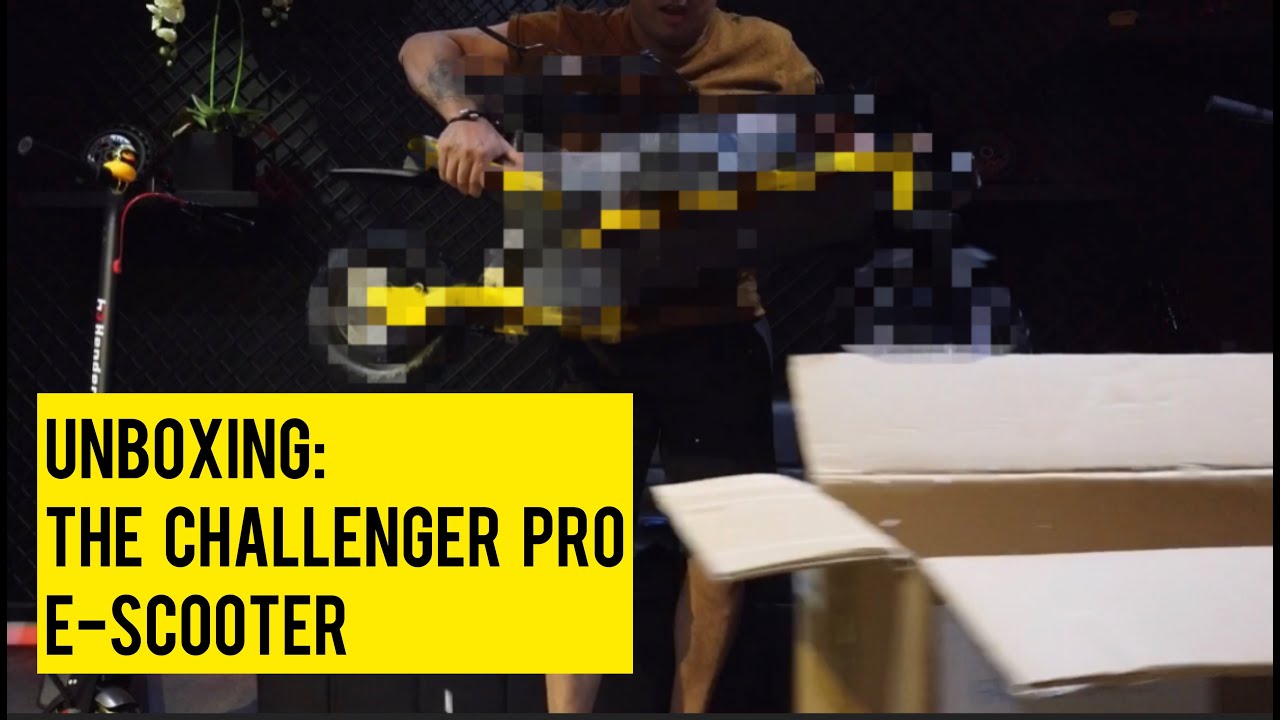 The CHALLENGER PRO E-Scooter (Pro Group E-scooters) #progroupph #scooterunboxing #mikeacunaevents