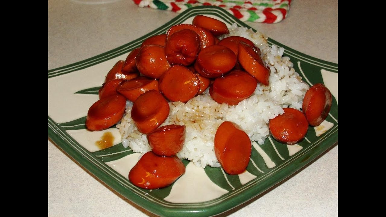 Shoyu Hotdogs aka Teriyaki Hotdogs