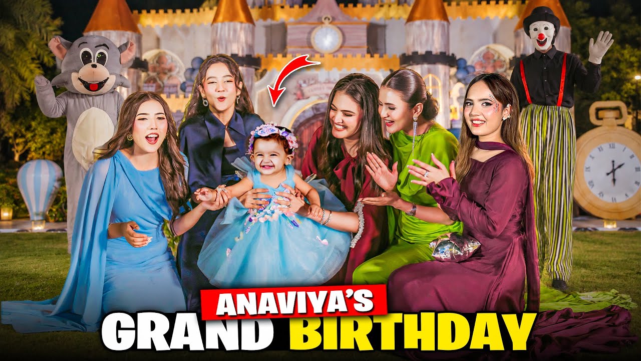 Anaviya&rsquo;s Grand Birthday Celebration🤩&hearts;️Event Par Aag Lag Gayi😱🔥Diamond Ring Gift Kardi💍Fatima Faisal