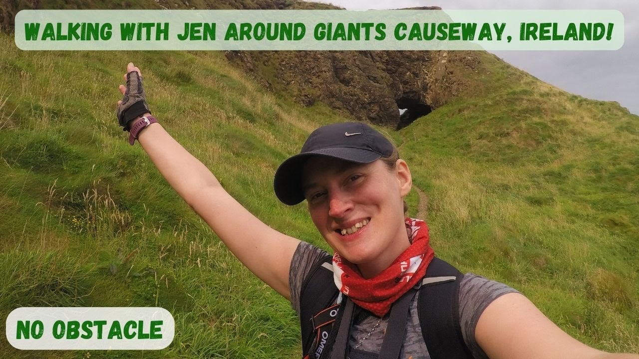 Walking with Jen around Giants Causeway, Ireland!