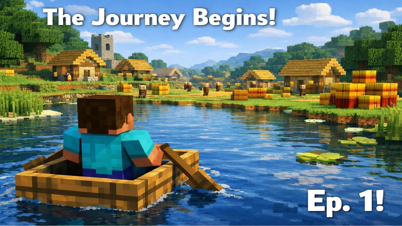 Let The Minecraft Journey Begin! Minecraft Ep. 1