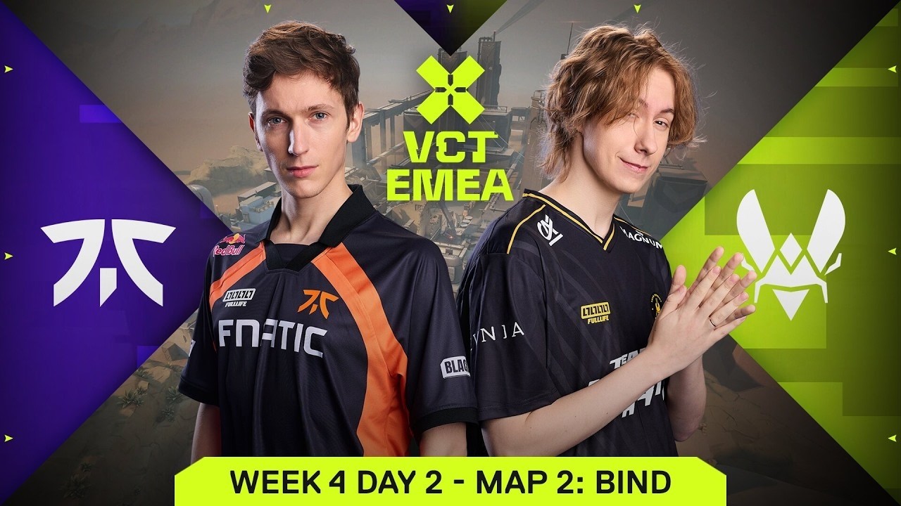 VALORANT VIT vs FNC - VCT EMEA 2026 Kickoff - Playoffs - MAP 2 - LIVE Watch Party