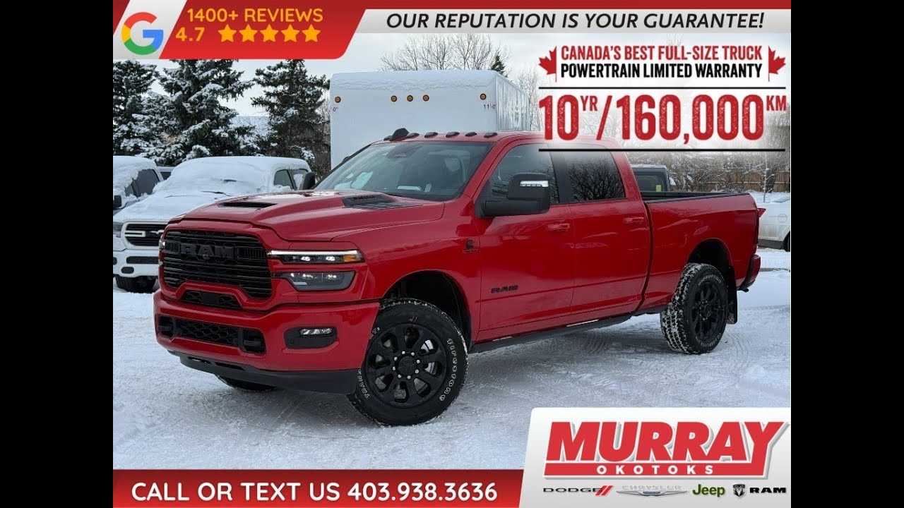 2026 Ram 3500 Laramie Night Edition