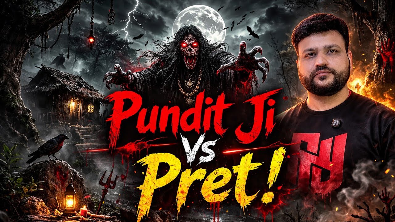 Pandit ji Vs Pret. New Hindi Horror Story. Horror Stories.