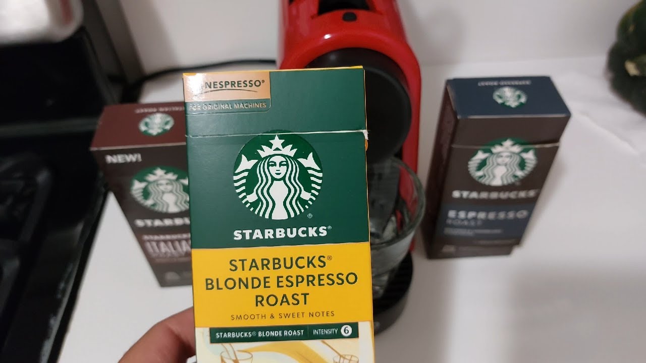 Nespresso Starbucks Blonde Roast Espresso: обзор и сравнение с итальянской обжаркой и капсулами д...