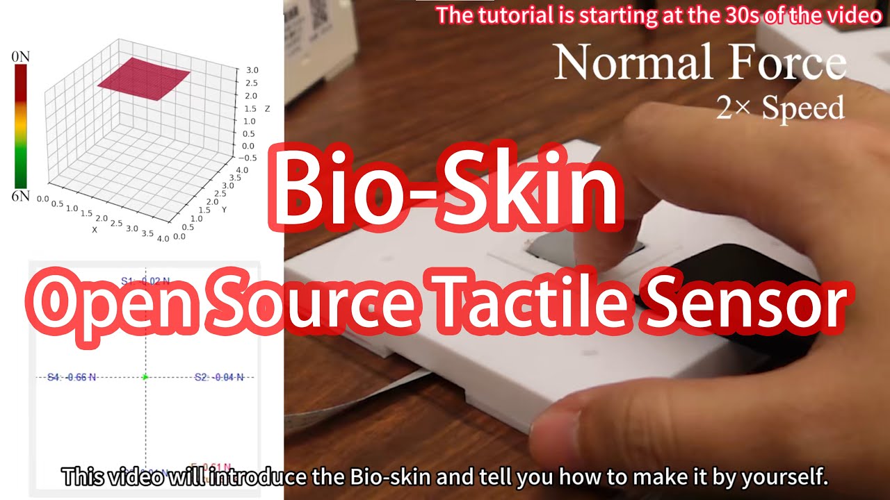 How to make your own Bio-Skin tactile sensor?