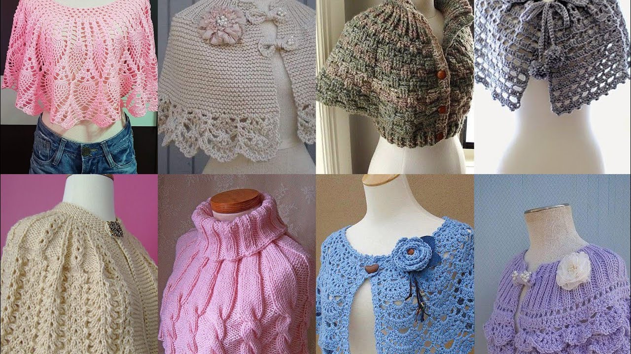 Beautiful Crochet Shrug with Stars-Crochet caplet Fully Detailed Step by step Tutorial