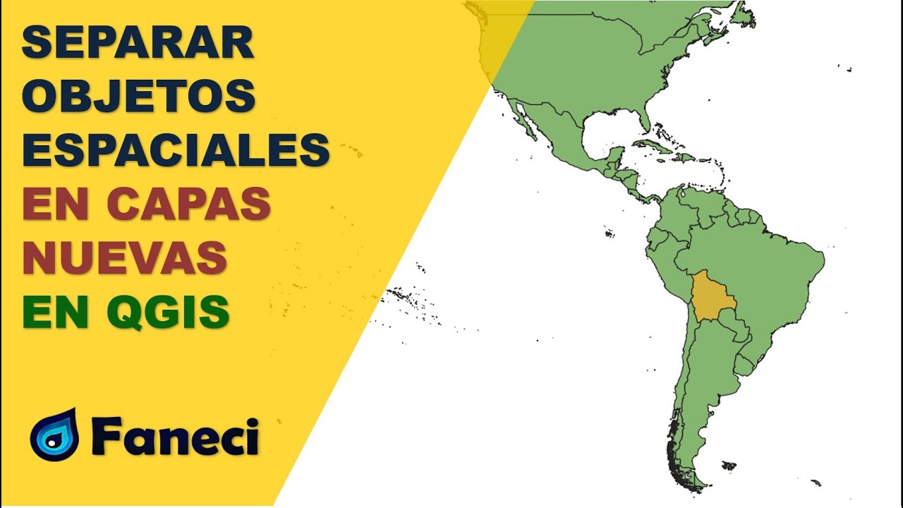 SEPARAR OBJETOS SELECCIONADOS EN NUEVAS CAPAS EN QGIS✅