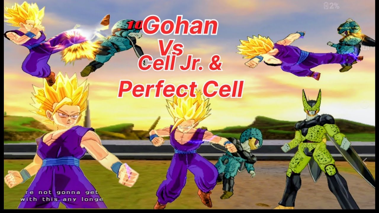Gohan Vs Cell Jr. & Perfect Cell 🔥| DBZ Bukodai Tenkaichi 3 | Android/ Cell Saga "Story Mode" |