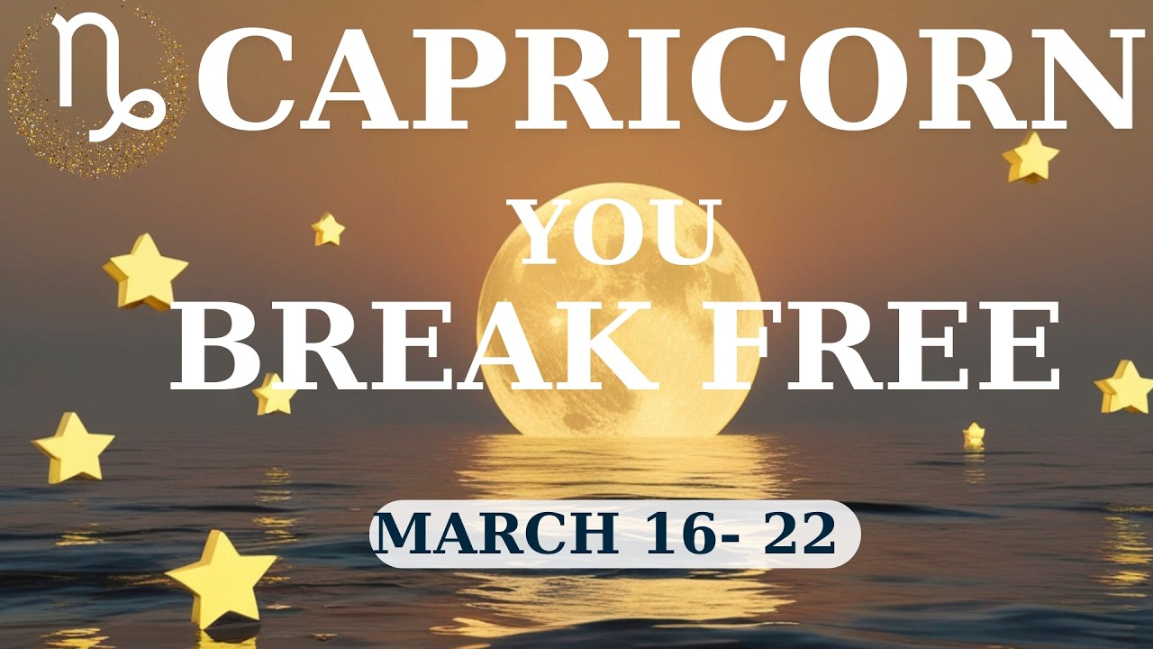 КОЗЕРОГ ♑ Вы освобождаетесь — 🌟Открывается новая, мощная дверь | 16–22 марта