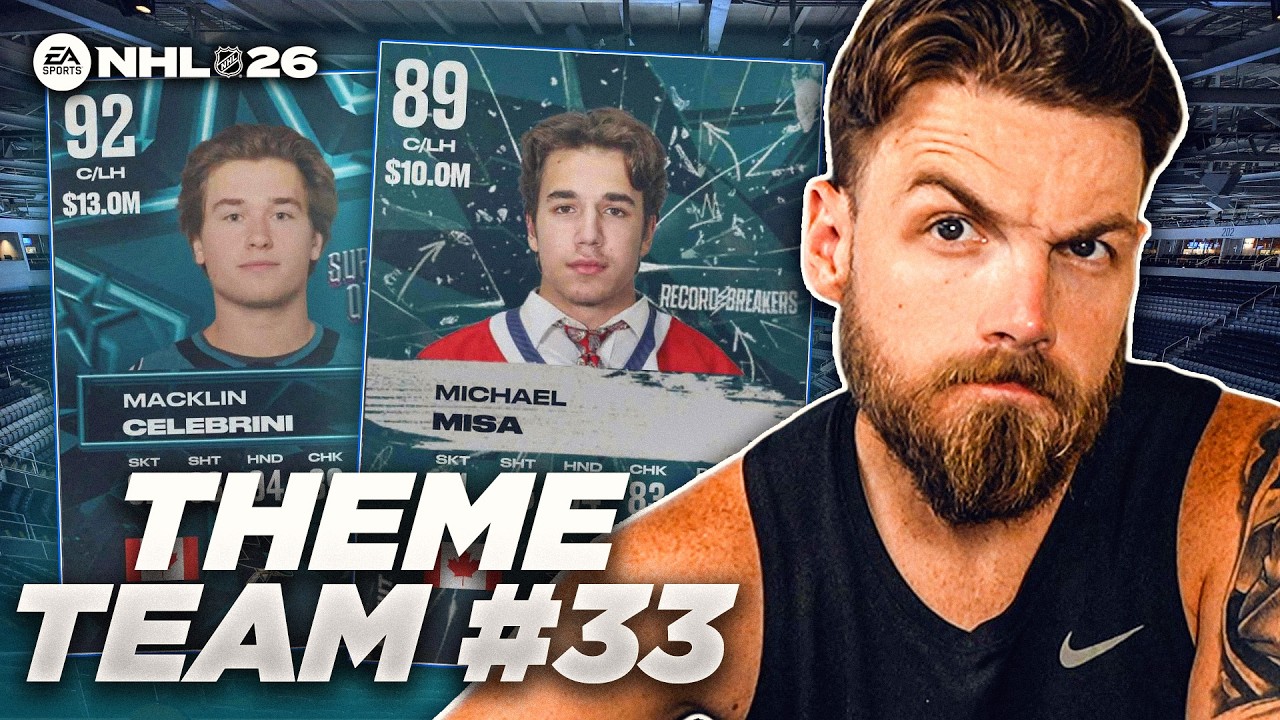 NEW CARDS! | NHL 26 HUT THEME TEAM #33